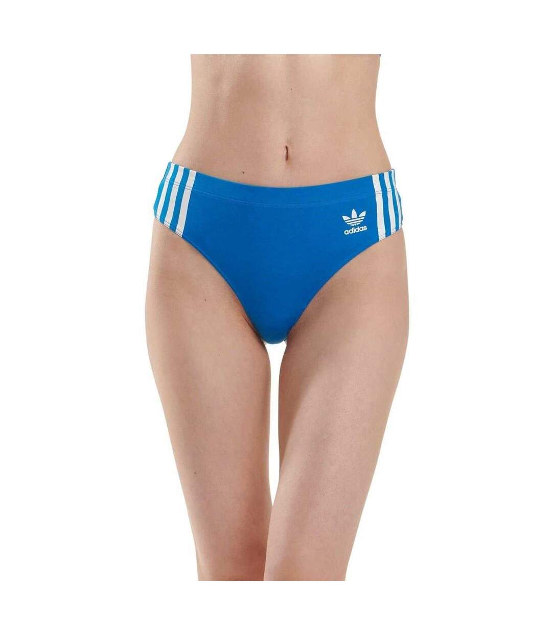 Lot De 2  Strings Femme Noir Bleu Adidas-3