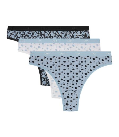 Lot de 3 Strings Les Pockets Coton