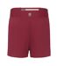 Short À Taille Élastiquée 2-en-1 Nimble Femme Rouge Foncé Dare 2B-3