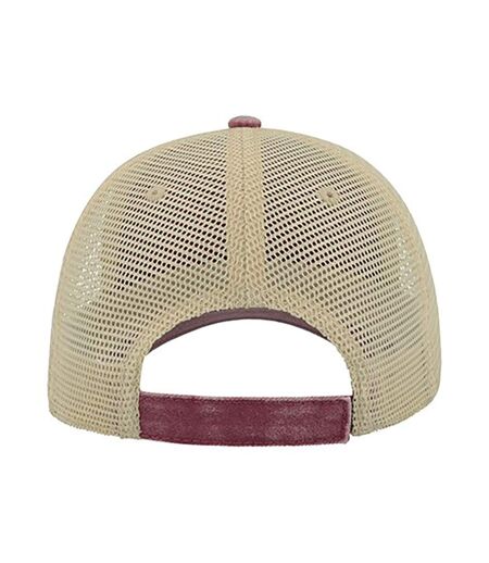 Casquette trucker case bordeaux Atlantis