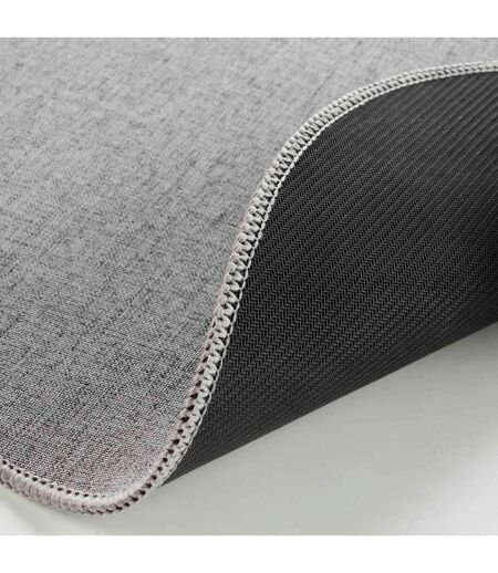 Set de Table Rond Tissé Edward 38cm Gris