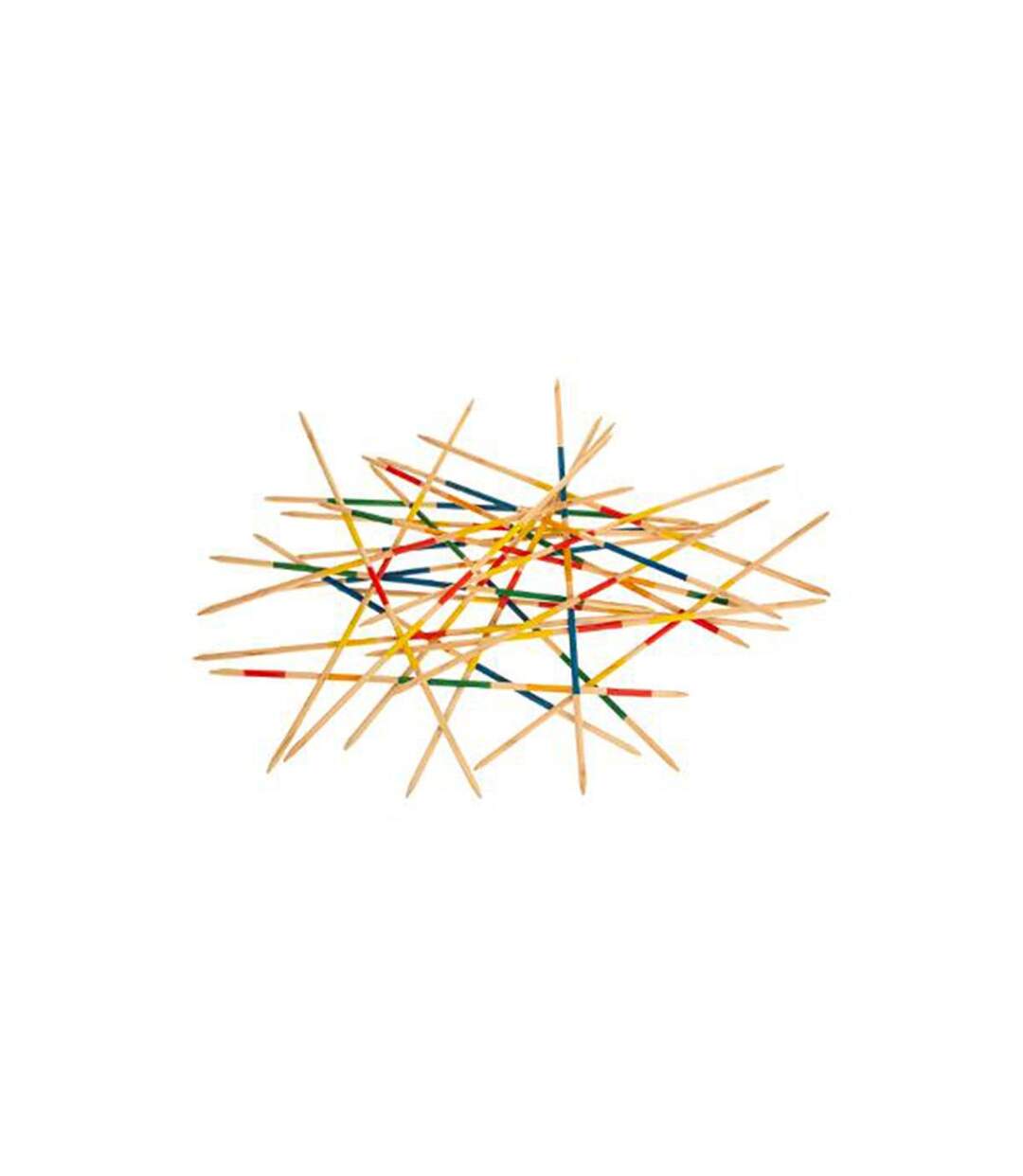 Jeu de Bâtonnets Géant Mikado 80cm Naturel-1