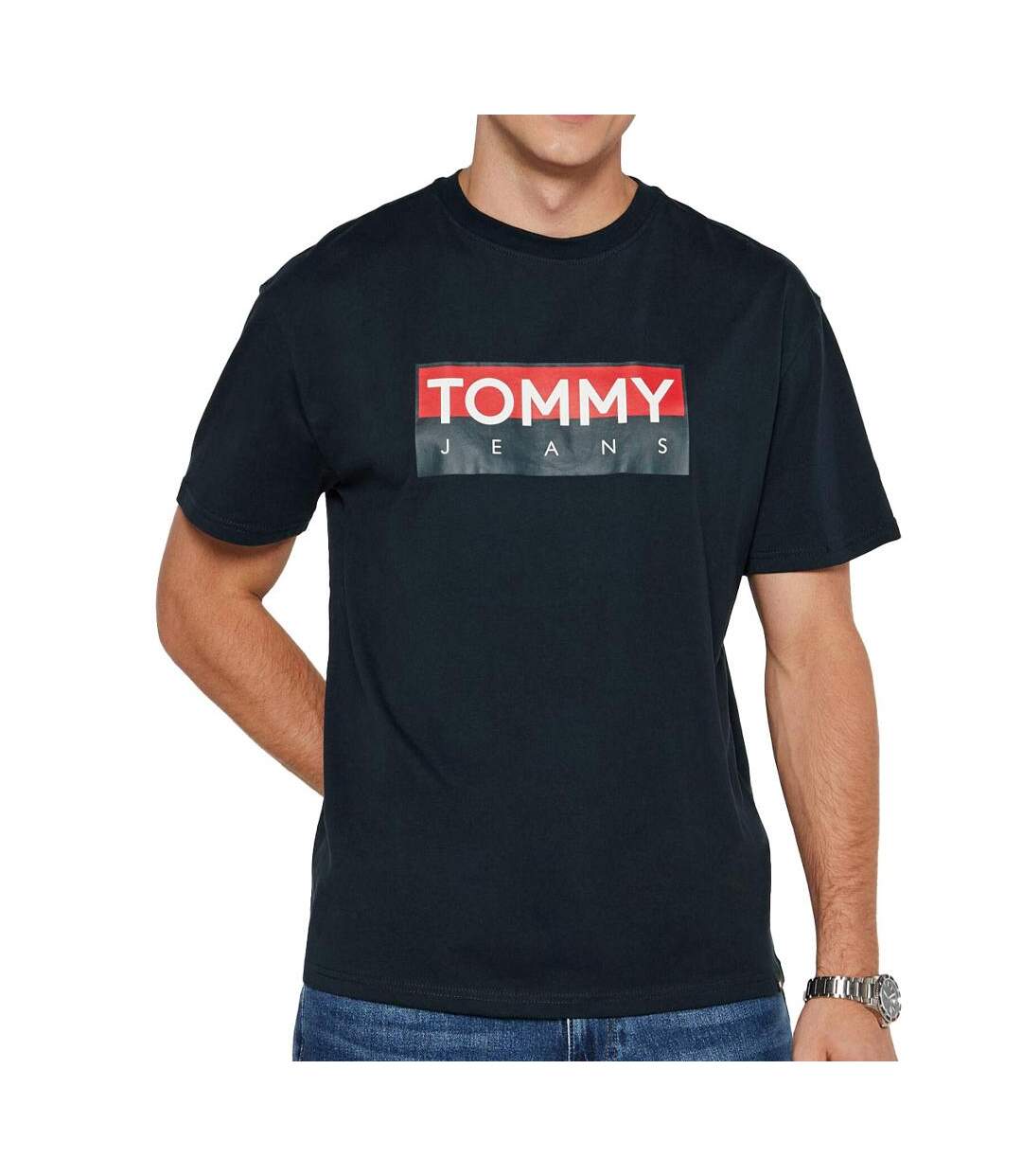 T-shirts Marine Homme Tommy Hilfiger Reg - 3XL-1