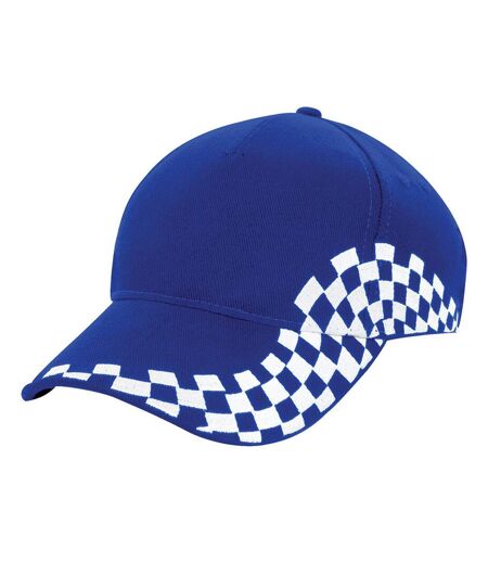 Casquette Grand Prix Bleu Roi Vif Beechfield
