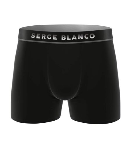 Lot de 3 boxers homme uni modèle Davis Serge Blanco