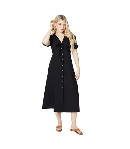 Robe mi-longue femme noir Dorothy Perkins