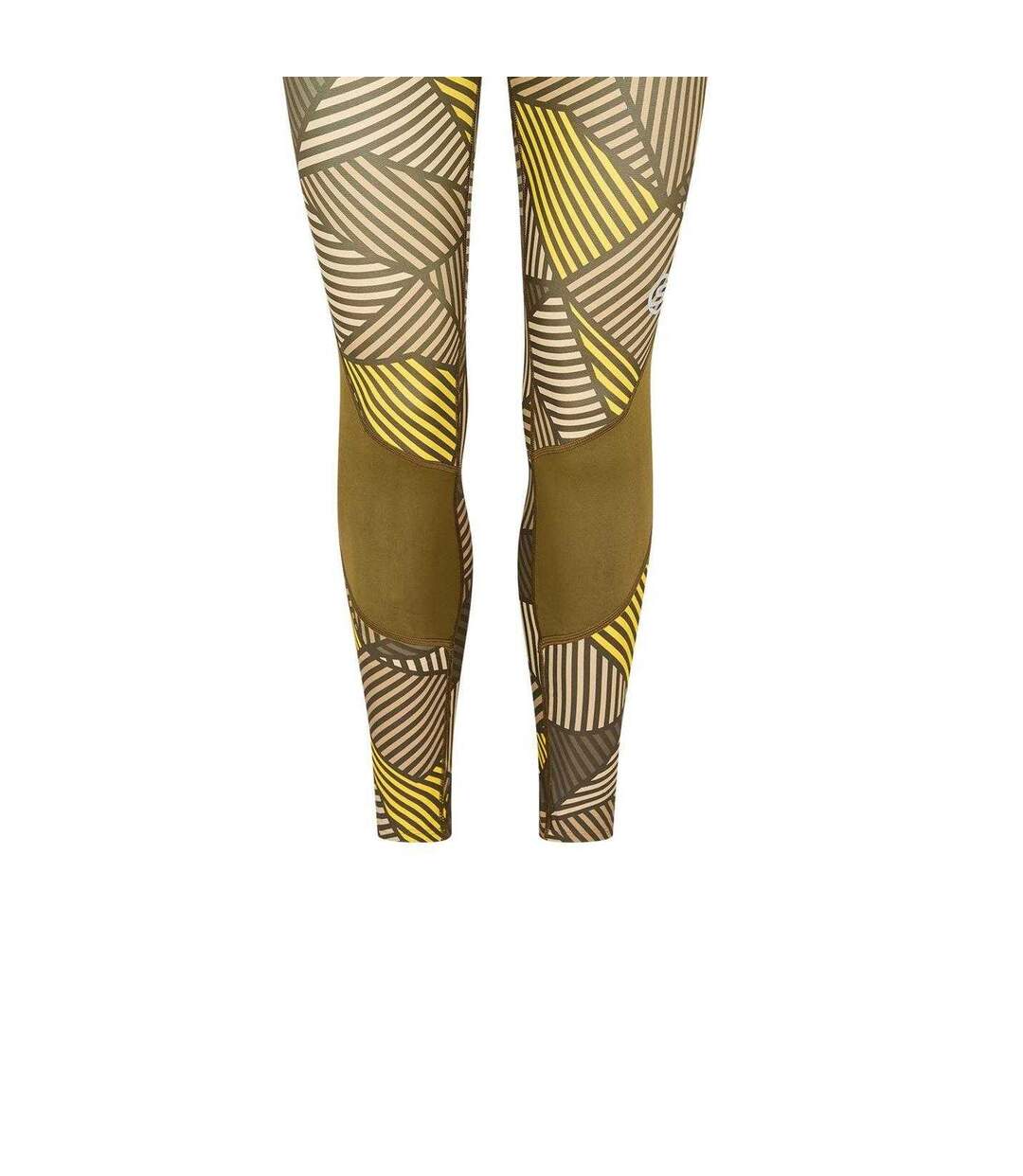 Legging 7/8 Femme Vert Skins-3