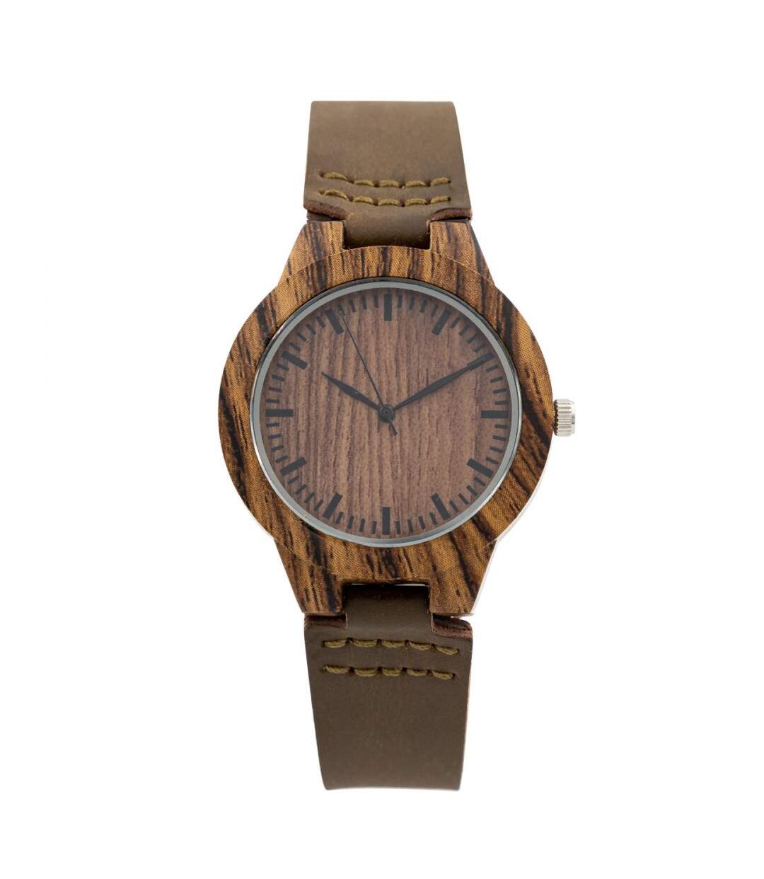 Montre pour Femme Bracelet  Marron Bois CHTIME