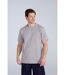 Mens otis plain oversized t-shirt grey Animal-1