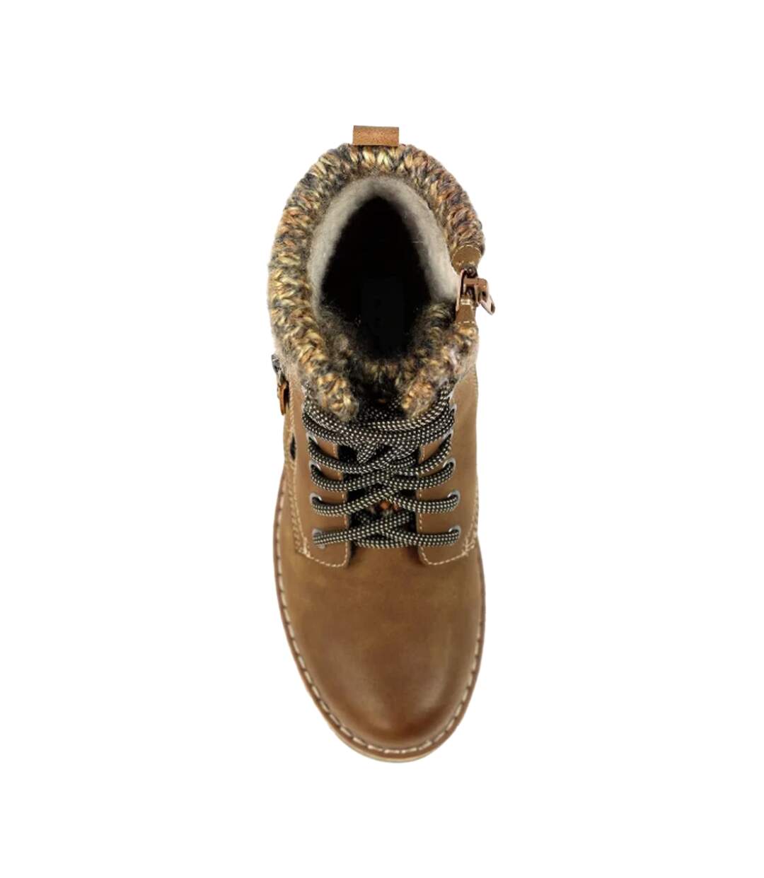 Bottines Millie Femme Marron Clair Lunar-2