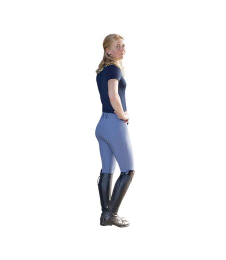 Womens/ladies Elevate Oakham Breeches Night Blue Hy