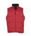 Veste Sans Manches Warm Adulte Rouge SOLS-1