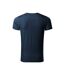T-shirt Action Homme Bleu Marine Foncé Malfini-2