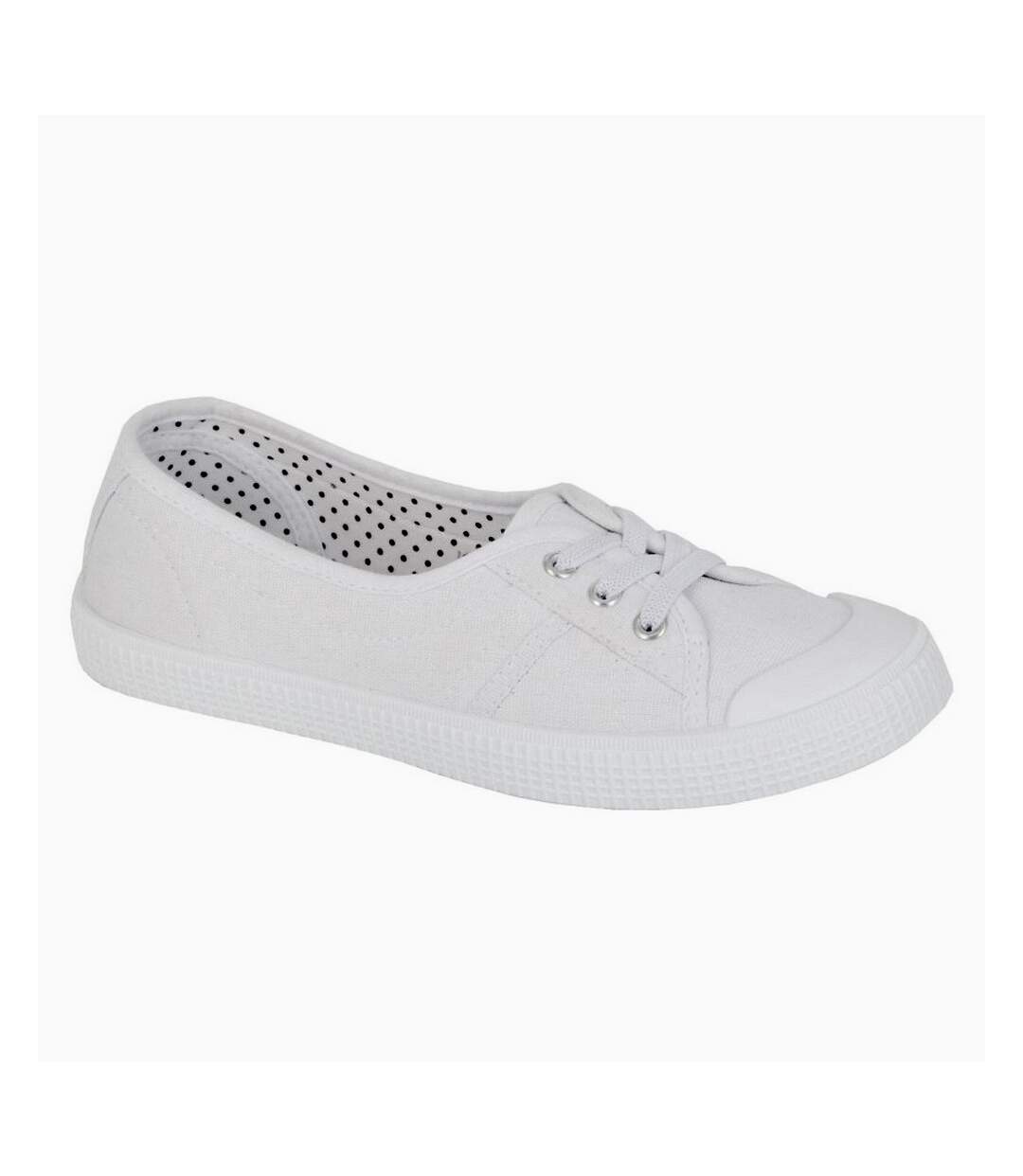 Ballerines femme blanc Rdek