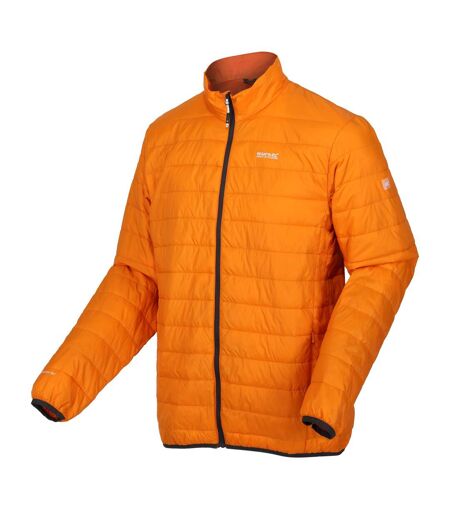 Regatta Mens Hillpack Quilted Insulated Jacket (Orange Peel/Burnt Copper) - UTRG6350
