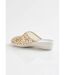 Chaussons mules sabot imprimé léopard-2