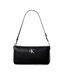 Sac à main noir femme calvin klein jeans contrast ck-1