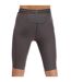 Mens Series-5 Half Length Tights Charcoal Skins-2