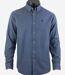 CHALLENGER BUCAREST2 — Chemise à carreaux manches longues flanelle bleu : le confort chaud au style classique-3