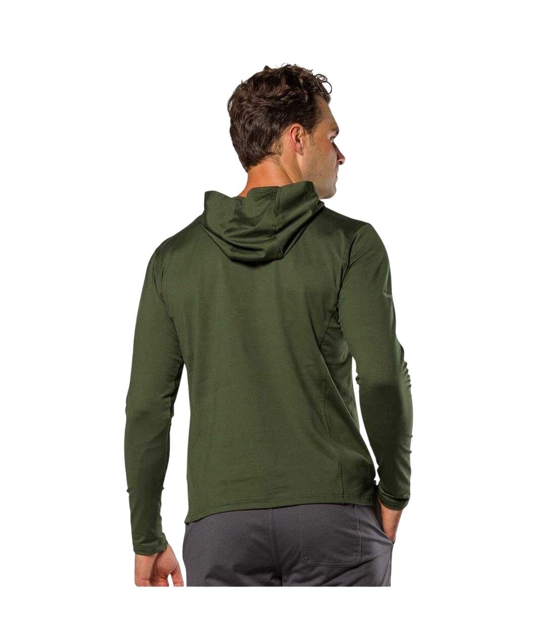 Mens 365 Regular Hoodie Forest Green Nathan-3