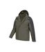 Mens District Extreme 3 In 1 Waterproof Jacket Khaki Green Mountain Warehouse-4