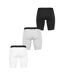 Boxer Homme Noir Blanc Gris Reebok-2