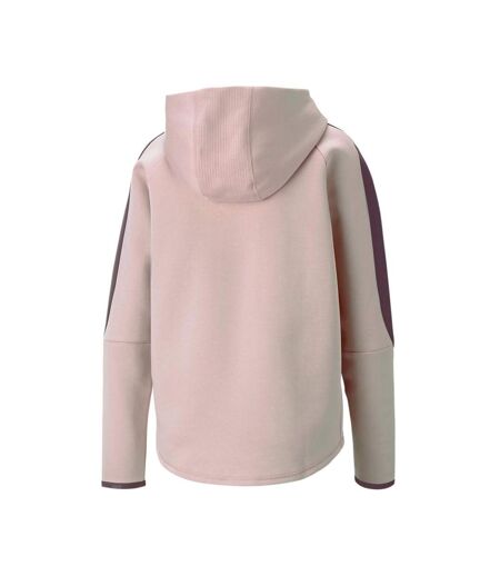 Sweat rose femme puma evostripe - s
