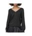 Pull noir femme jdy aspen-1