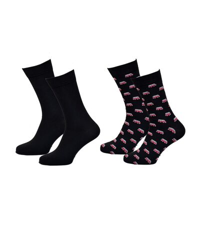 Chaussettes Homme NO PUBLIK Qualité et Confort-Assortiment modèles photos selon arrivages- - Pack de 2