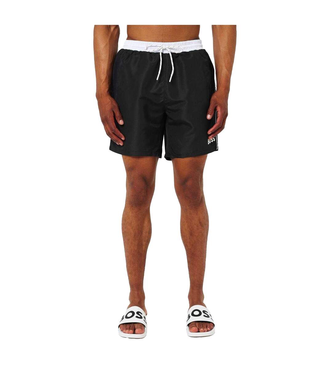 Short De Bain Starfish Homme Noir Boss-1