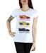 Disney - T-shirt CARS RACER PROFILE - Femme (Blanc) - UTBI13890-3