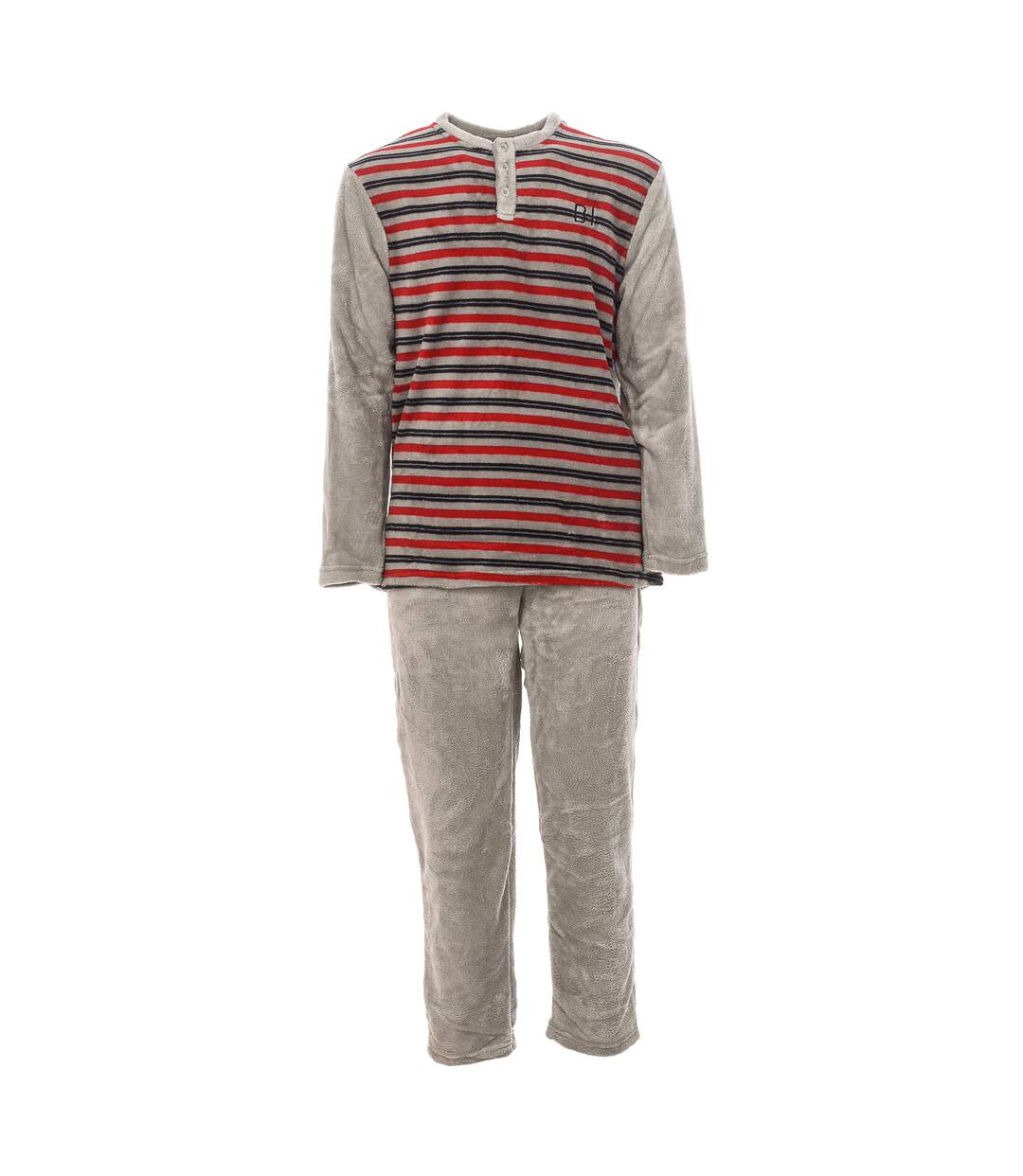 Travis 41984 men's long-sleeved winter pajamas-1