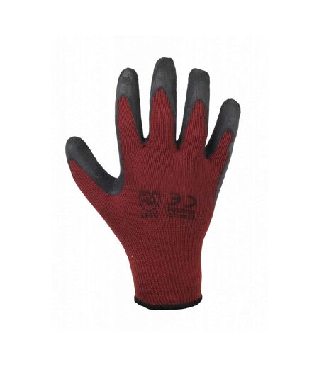 Glenwear Heavyweight Grip Gloves (Dark Grey/Maroon) (XL)