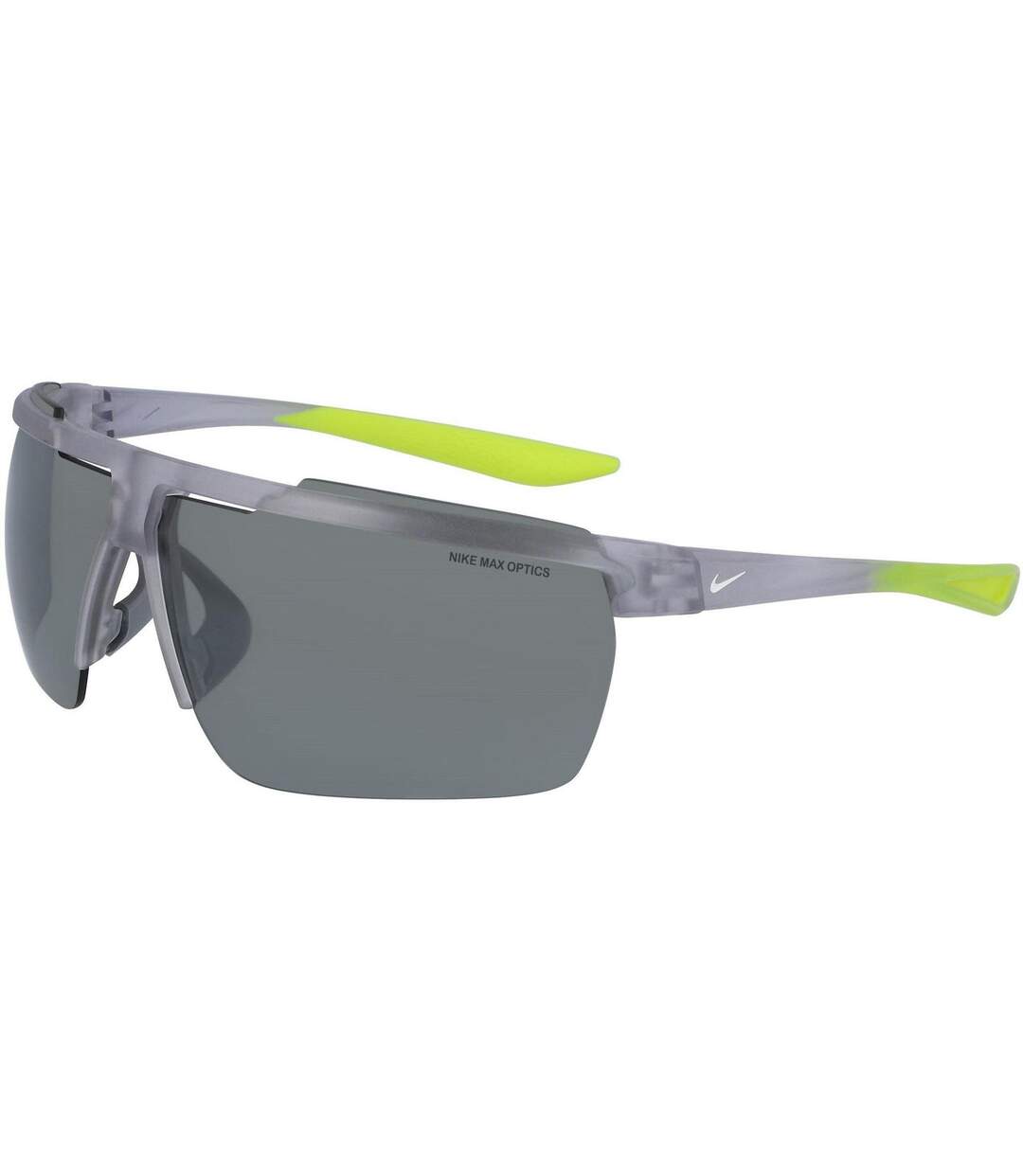 Wrap Sport Sunglasses One Size Light Grey Nike-3