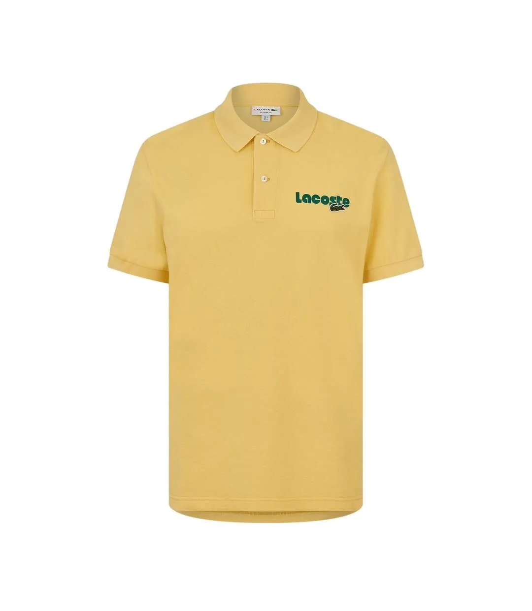 Polo Homme Jaune Pâle Lacoste-2