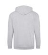 Awdis - Sweatshirt à capuche et fermeture zippée - Homme (Gris) - UTRW180