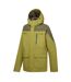 Mens Stanford Two Tone Waterproof Insulated Jacket Nephrite Green Dark Khaki Regatta-4