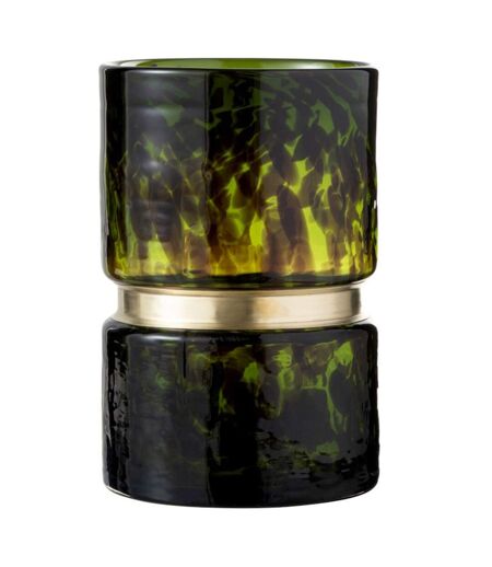Vase Rond Design Tâche Winter 23cm Vert