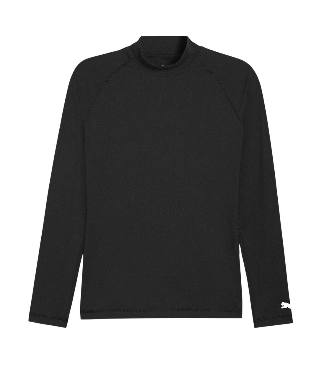 Mens Cloudspun Technical Base Layer Top Black Puma-1