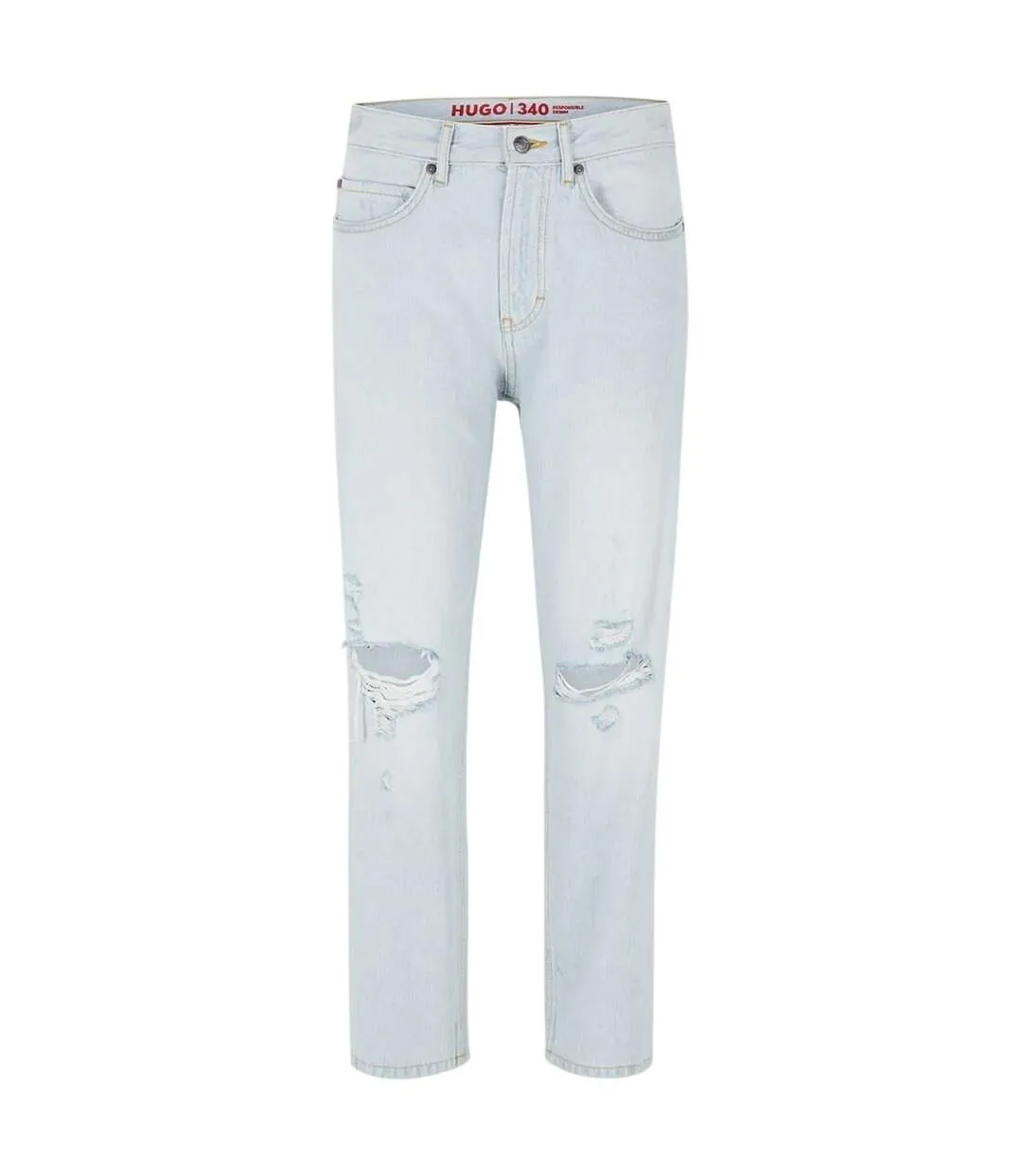 Jean Homme Bleu Clair Hugo-2