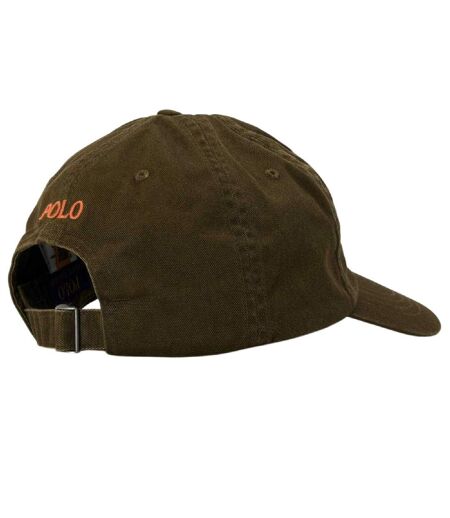 Embroidered Logo Baseball Cap Olive Ralph Lauren