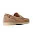 Mens Drum Suede Loafers Sand Base London-2