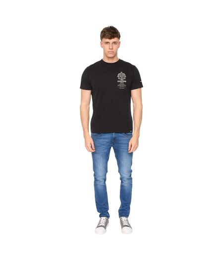 T-shirt Stoneham Homme Noir Duck And Cover