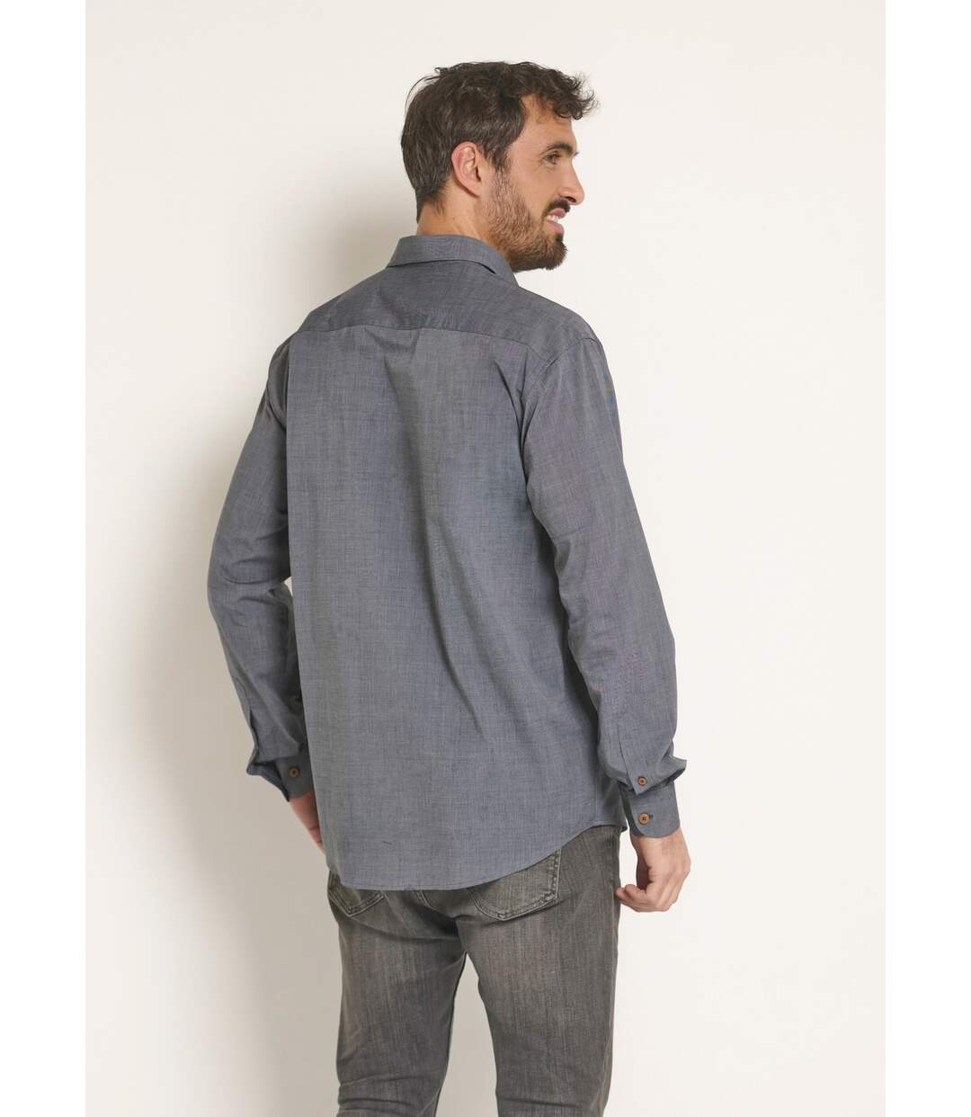 Chemise manches longues en coton-2