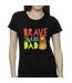 Disney - T-shirt THE LION KING BRAVE LIKE DAD - Femme (Noir) - UTBI25353-3