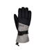 Womens/ladies Sengla Ski Gloves Black Grey Marl Trespass-1