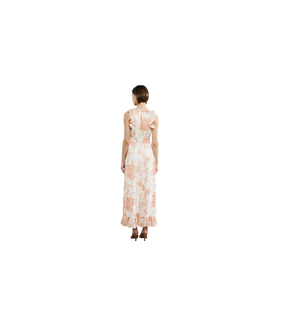 Womens/ladies Elko Keyhole Maxi Dress Ballet Pink French Connection-3