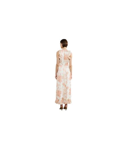 Womens/ladies Elko Keyhole Maxi Dress Ballet Pink French Connection