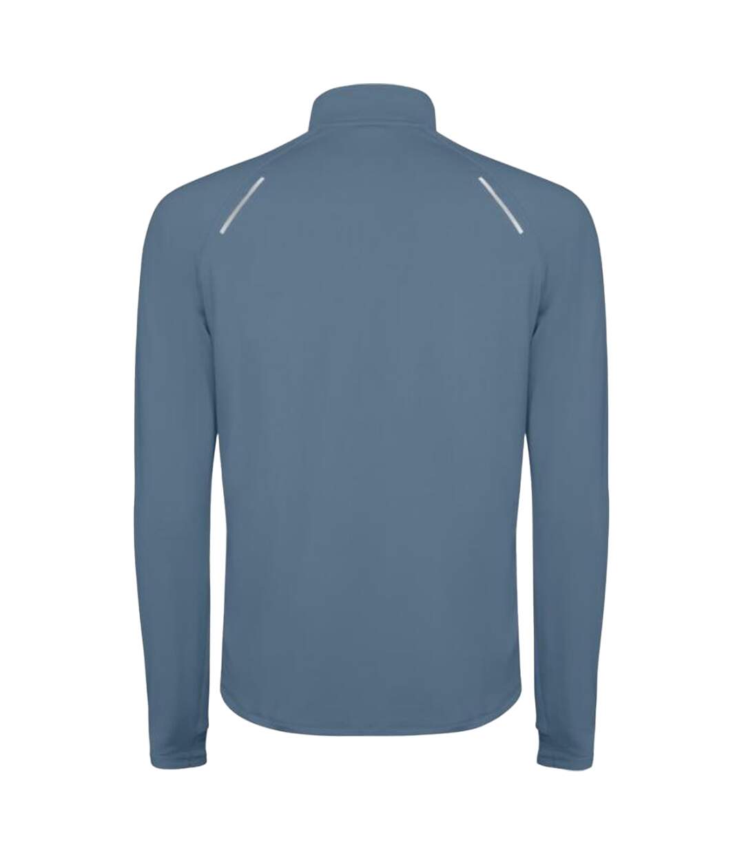 Mens estambul quarter zip long-sleeved sweatshirt storm blue Roly-1