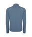 Mens estambul quarter zip long-sleeved sweatshirt storm blue Roly-1